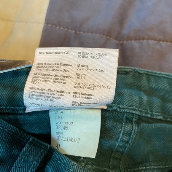 AMERICAN APPAREL The Slim Shack Size 31 Long Inseam - Picture 4 of 5